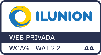 ILUNION Accesibilidad, acreditación WCAG-WAI 2.2 AA Privada (abre en nueva ventana)